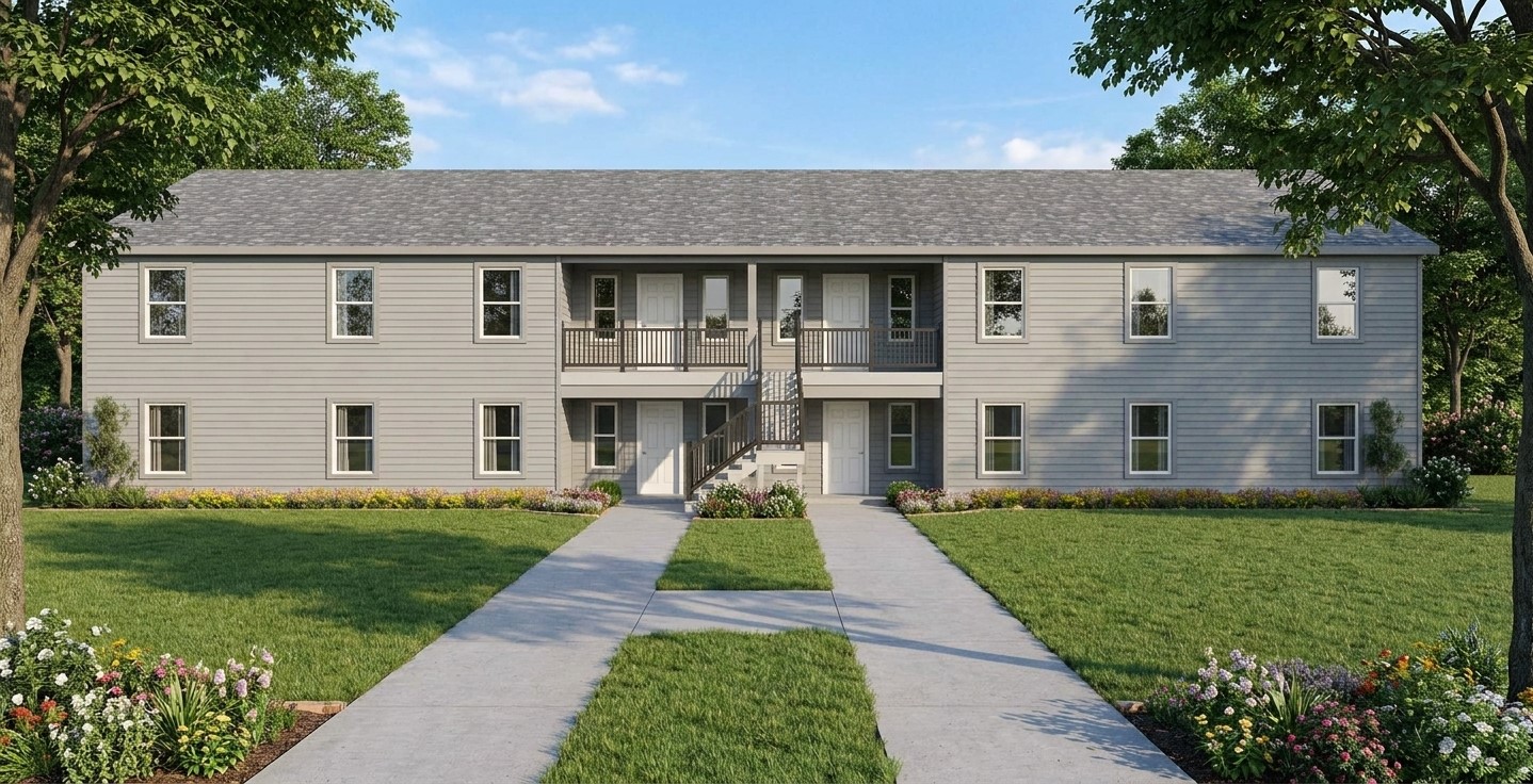 J0602-13-4. Apartment with 4 units.
